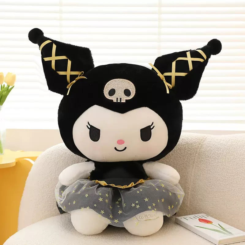 Sanrio Kuromi/Hello Kitty soft toy