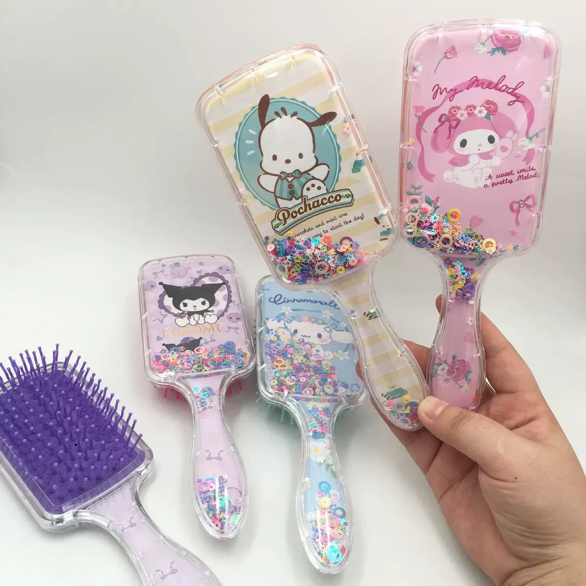 Sanrio hair brush