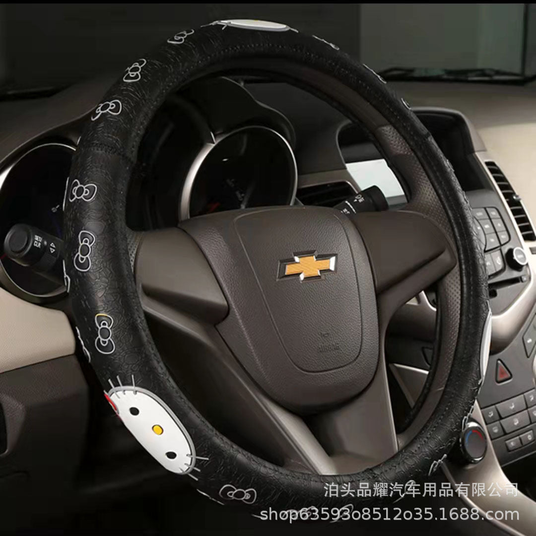 Steering wheel cover