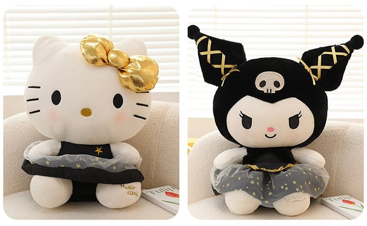 Sanrio Kuromi/Hello Kitty soft toy