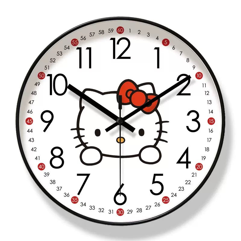 Hello kitty clock