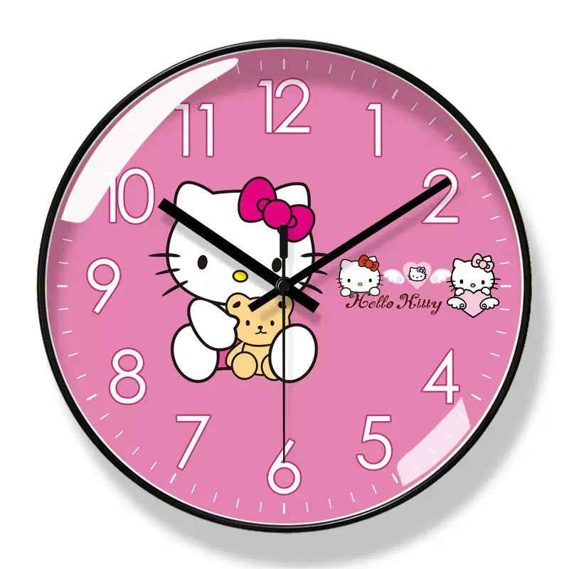 Hello kitty clock