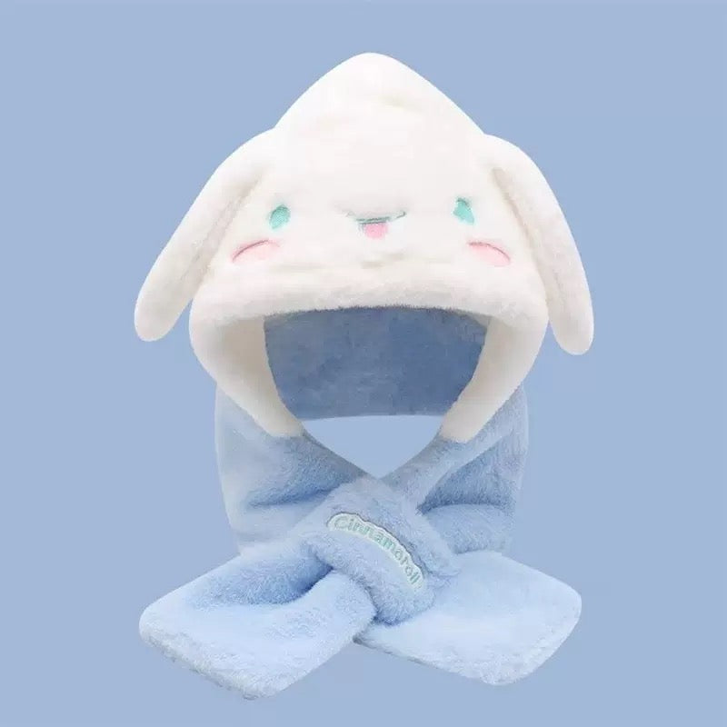 Hat and scarf in one