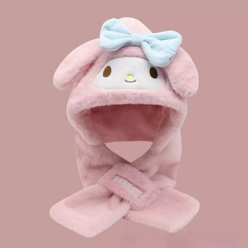 Hat and scarf in one