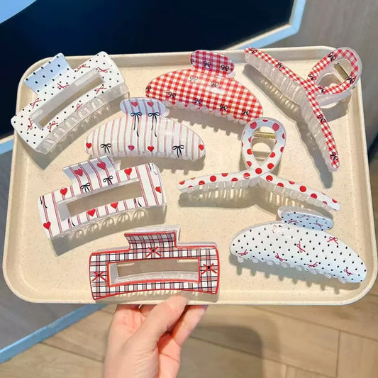 Limited hair clips