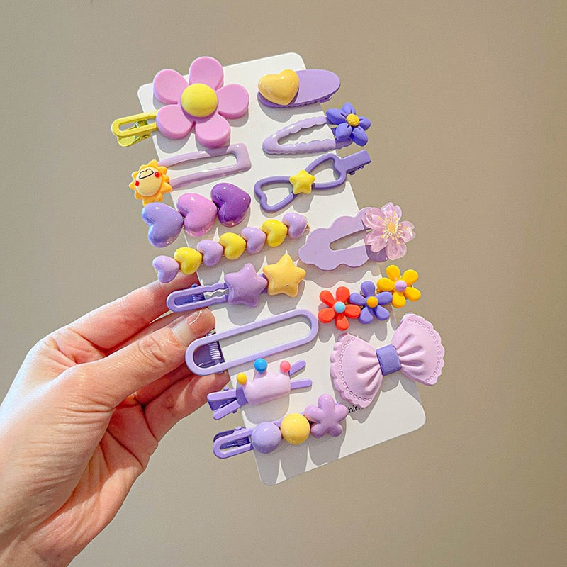 Pretty hair clips