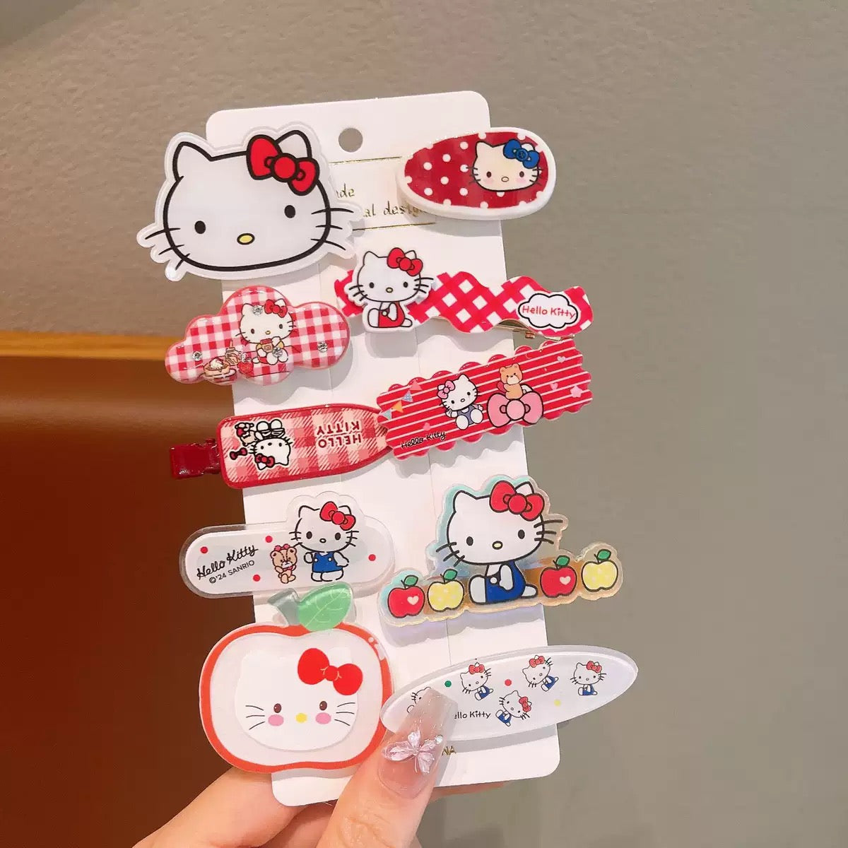 KT hair clips